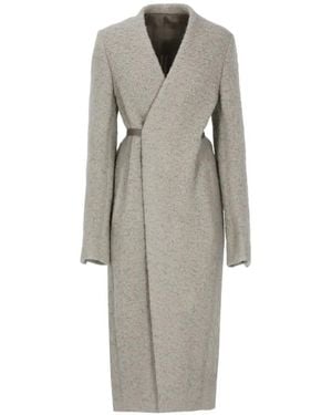 Rick Owens Soft Cyclops Coat - Grey