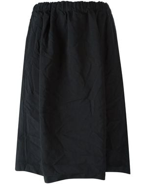 Comme des Garçons Pleated Midi-skirt - Black
