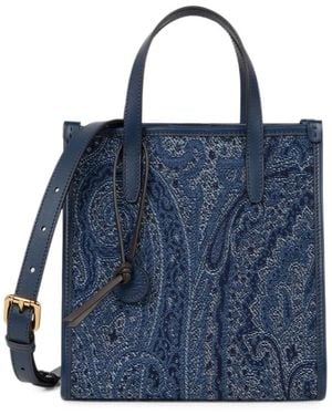 Etro Small Love Trotter Bag - Blue