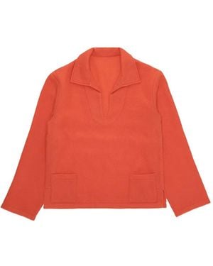 Fortela Franco2 Patch-Pocket Jumper - Red