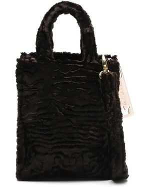 La Milanesa Borsa Tote Con Doppio Manico - Nero
