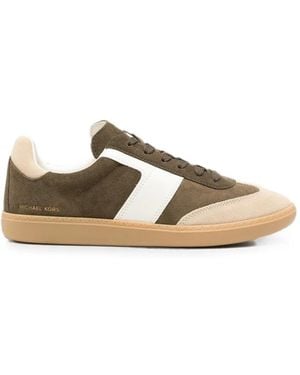 MICHAEL Michael Kors Baskets Lacées Jovie À Empiècements - Green