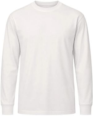 Handvaerk Long-Sleeve Crew-Neck T-Shirt - White