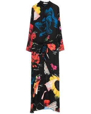 Alice + Olivia Chassidy Shirt Dress - Black