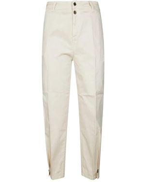 Liu Jo Pantalones Con Doble Botonadura - Blanco