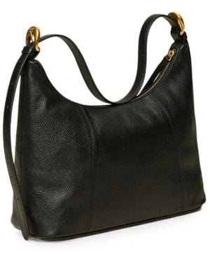 Twinset Adjustable Leather Bag - Black