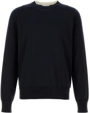 Jil Sander Long-Sleeve Cotton Sweatshirt - Blue