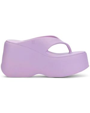 Melissa Free Platform Sandals - Purple