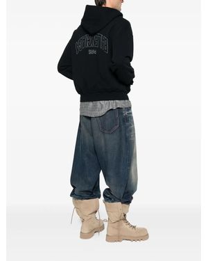 【BALENCIAGA】Pigalle Outerwear ジップアップ Hoodie Pigalle Outerwear Zip-up Hoodie in Black | Balenciaga US