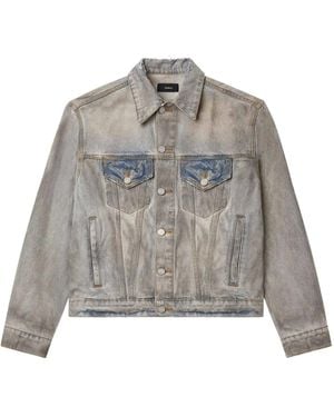 Purple Brand Veste Arcilla En Jean - Grey