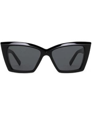 Saint Laurent Cat-Eye Sunglasses - Black