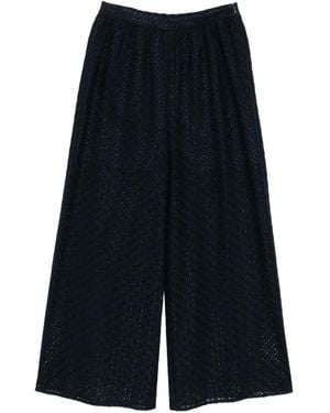 To b. by agnès b. Lace Pants - Blue