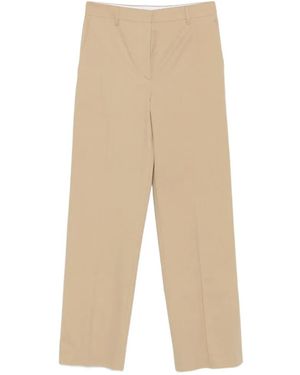 Prada Corda Cotton Pantaloni - Natural