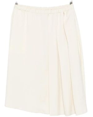 ADNYM Zuri Pleated Kilt - White