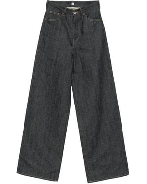TAIGA TAKAHASHI Jean Ample À Taille Haute - Grey