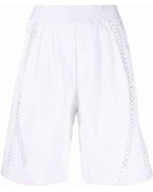 Alberta Ferretti Cut-Out Detail Shorts - White