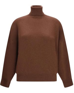 Brunello Cucinelli Rollkragenpullover Aus Kaschmir - Braun