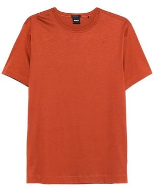 BOSS Crew-Neck T-Shirt - Orange