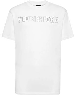 Philipp Plein T-Shirt Con Stampa - Bianco