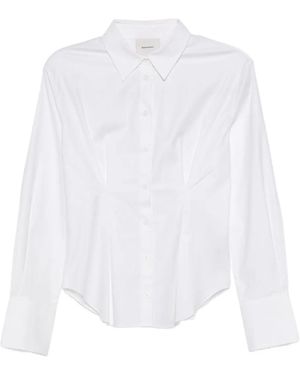 Reformation Camicia Becker - Bianco