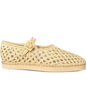 Loeffler Randall Rita Maryjane Ballet Flats - Natural