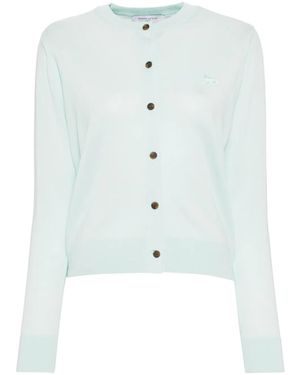 Maison Kitsuné Baby Fox Cardigan - Blue