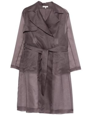 Antonelli Valmorea Belted Coat - Brown