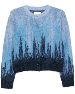 Feng Chen Wang Gradient Cardigan - Blue