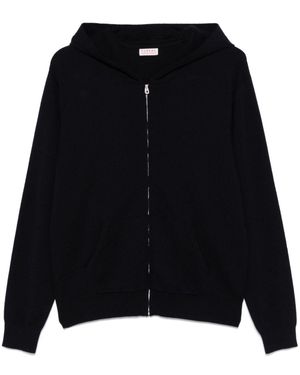 Fursac Hooded Cardigan - Black