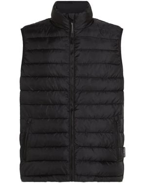 KARL LAGERFELD Quilted Gilet - Black