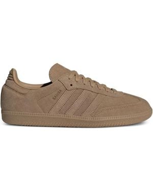 adidas Samba Og スエード レースアップスニーカー - ブラウン