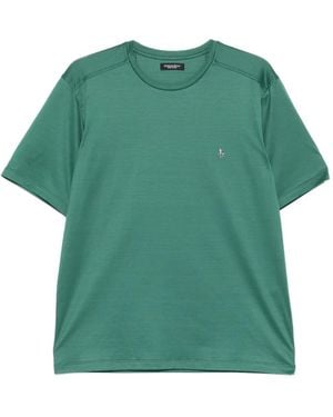 Stefano Ricci Logo-Detail T-Shirt - Green