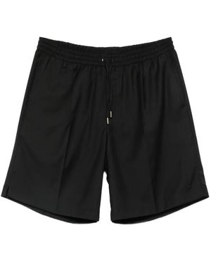 Briglia 1949 Molokaip Pleated Drawstring Shorts - Black