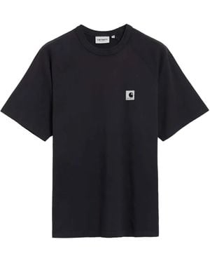 Carhartt Hudson ラグランスリーブ Tシャツ - ブラック