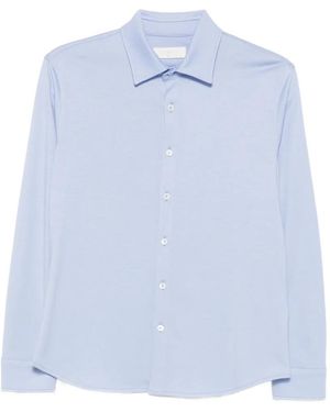 Circolo 1901 Long-Sleeve Button-Down Shirt - Blue