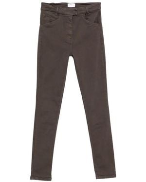 Marella Mlscondor Belt-Loop Trousers - Grey