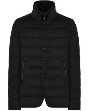 DUNO Master T Quilted Detachable-Bib Coat - Black