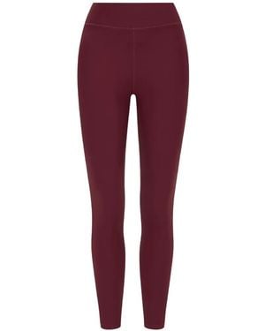 The Upside Peached Leggings - Red