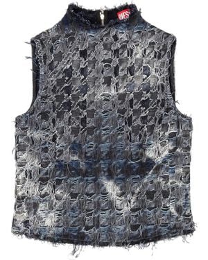 DIESEL De-Tapi-Fsh1 Vest - Gray