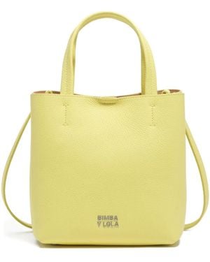 Bimba Y Lola Top-Handle Satchel Bag - Yellow