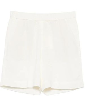 GANT Elasticated-Waistband Shorts - White
