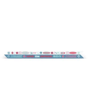 Longchamp Printed Headband - White