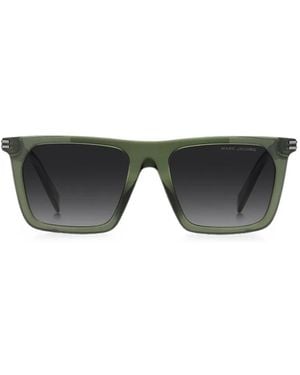 Marc Jacobs Rectangle-Frame Sunglasses - Grey