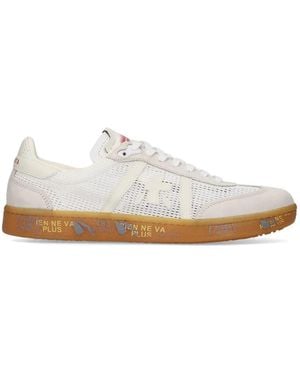 Premiata Bonnie Lace-Up Trainers - White