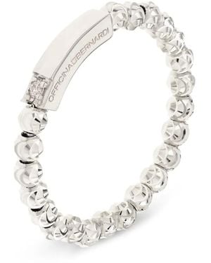 Officina Bernardi Moon ダイヤモンド リング 18kホワイトゴールド