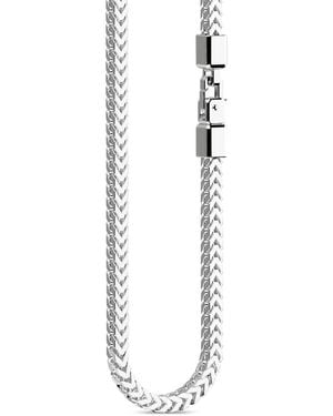 Zancan Halsketting Met Schakels - Wit