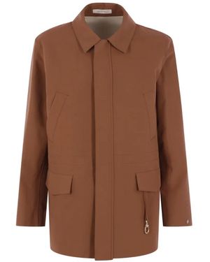 Umit Benan Country Drawstring-Waist Jacket - Brown