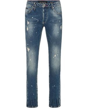 Philipp Plein スキニージーンズ - ブルー