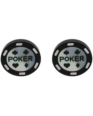 Paul Smith Poker Chip Cufflinks - Black