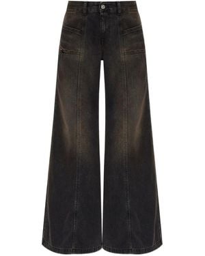 DIESEL D-Akii Jeans Met Zakken - Zwart